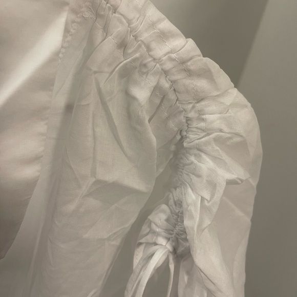 White Button-Up Shirt - Picture 2 of 5